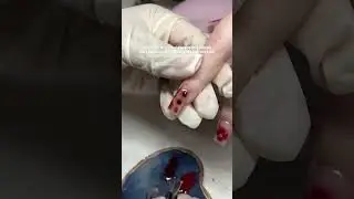 How to do cheetah print 🐆 #beginnernailtech #nailtechnician #nailartdesigns #nailartist #nailsart