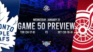 Toronto Maple Leafs vs Detroit Red Wings Game 50 Preview: Lineups, Goaltenders, & Best Bets