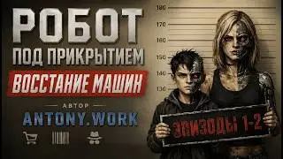 Робот под прикрытием. Эпизоды 1-2. Восстание машин, ИИ, сатира, приключения. Аудиокнига