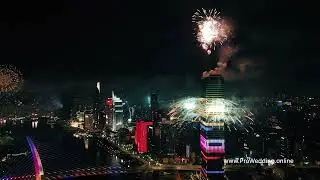 Ph&aacute;o hoa rực s&aacute;ng ch&agrave;o xu&acirc;n B&iacute;nh Ngọ, đẹp rực rỡ ở to&agrave; nh&agrave; mới nhất Saigon Marina IFC!