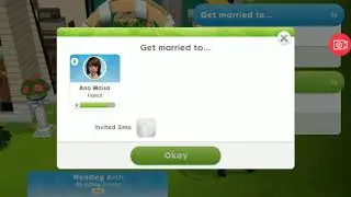 Casamento no The Sims Mobile (wedding on the Sims Mobile)