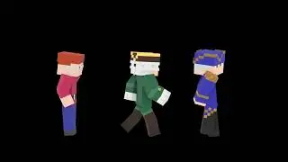 Dr Livesey Walking (minecraft version)