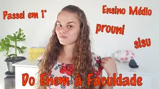 COMO ENTREI NA FACULDADE DE PEDAGOGIA | Ensino M&eacute;dio, Enem, Sisu, Prouni, faculdade