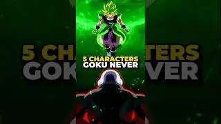 5 characters that Goku never beat in 1 vs 1