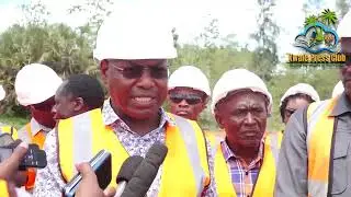 HARRY KIMTAI - KATIBU wa MAMDINI: Base Titanium wanaomba kuongezewa miaka 15 kuwa hapa Kwale.