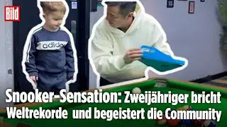 Unglaublich! Dieser Billard-Zwerg schreibt schon jetzt Geschichte