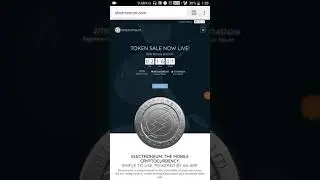 Electroneum Mobile miner is available for free in play store