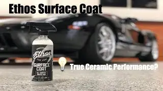 Ethos Surface Coat Ceramic Top Coat Protection | High Gloss Hydrophobic Coating