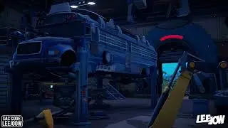 Fortnite - The Seven Workshop 'Synapse Station' | Night | Chapter 3 - Season 2 (Ambient)