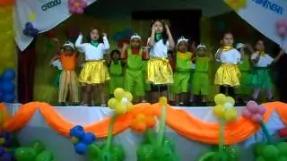 Apresentação festa da primavera -VAmos mudar o mundo Rouge