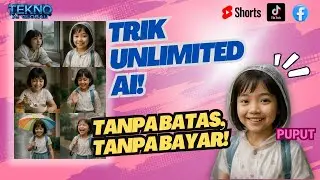 ‼️Trik Gila Generate AI Gratis Tanpa Batas! (Cuma Pakai 1 Email)