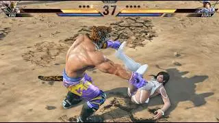 Кинг против Рэйнбоу Тифа Локхарт! Безумный матч по борьбе Tekken8 Ryona