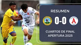 Lime&ntilde;o y Alianza empatan en el Ram&oacute;n Flores Berr&iacute;os | Resumen Lime&ntilde;o 0-0 Alianza | Cuartos de Final