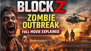Block Z (2020) Explained in English | Zombie Outbreak Movie Full Story Review