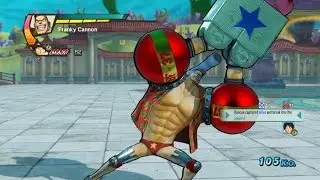 One Piece Pirate Warriors 3 Franky Level 100 Gameplay