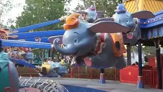 Dumbo ride at Walt Disney World