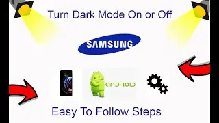 Как включить или выключить тёмный режим &mdash; Samsung Galaxy S22