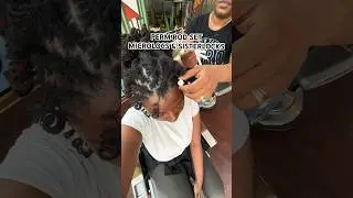 PERM ROD SET on MICROLOCS & SISTERLOCKS NYC #microlocs #microlocsstyle  locjourney #sisterlockstyle