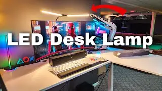 PC Gaming Setup UPGRADE!? - Quntis LED Desk Lamp