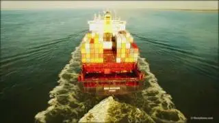 Container ship MSC Matilde 4K - DJI Phantom3 aerial footage