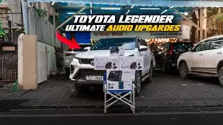 Audison Voce Audio Build on Fortuner Legender 🔥 Premium Sound Quality | Active DSP Setup