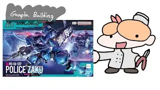 [Vtuber Handcam] Building the HG Police Zaku!! (Gunpla)