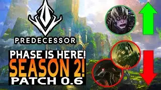 SEASON 2 IS HERE! PHASE ENTERES THE BATTLE! - Predecessor Patch Notes