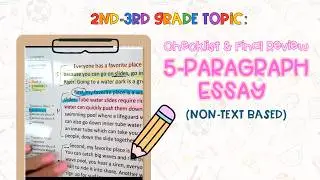 3-16-23 Live lesson Non-Text based 2nd / 3rd Checklist from Top Score Writing