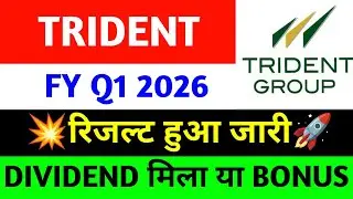 Trident Q1 Results 2026 | Trident Results Today | Trident Share Latest News | Trident Share News