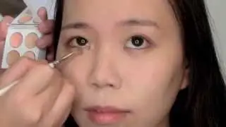 「yaby cream concealer」3秒遮蓋黑眼圈 － Gingko老師示範