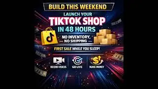 Build This Weekend: Launch Your TikTok Shop in 48 Hours - Complete Beginner's Playbook