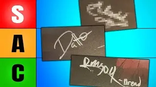 Ranking EVERY Destiny 2 Content Creator.....'s Signature