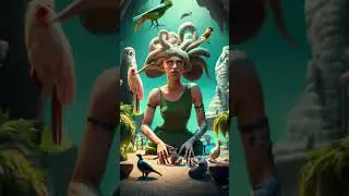 Medusa's Hidden Kindness! #MedusasKindness #Shorts  #GreekMyth #Medusa #Mythology