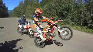 Trystan Hart Enduro training at Tamahi, hosted by Reece Tasker.