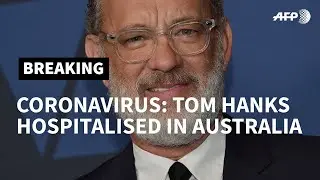 Tom Hanks announces positive test for coronavirus | AFP
