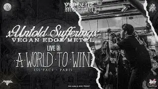 XUNTOLD SUFFERINGX - LIVE @A WORLD TO WIN 2021 - L'ESS'PACE PARIS  [FULL SET - MULTI CAM] 13/11/21