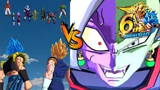 Gogeta and Vegito vs everyone 6th Anniversary Special