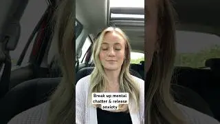 Break up mental chatter and help release anxiety with this breathwork #anxietyrelief #yogateachertip