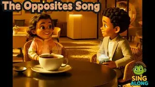 The Opposites Song 🎵 | Learn Opposites for Kids | Fun Sing Along Animation