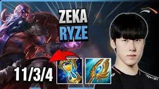 HLE Zeka MIDDLE Ryze vs Syndra | 15.11