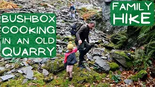 Hike to a Mountain Quarry with the Kids | Bushbox XL Cooking Pheasant + Sausages for Lunch