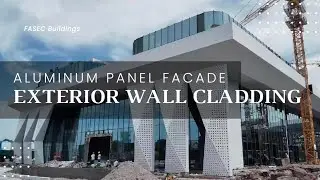 Custom Decorative Exterior Wall Cladding Aluminum Panel Facade Aluminum Perforated Wall Panels