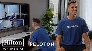 Maintaining your fitness routine while traveling | Hilton x Peloton