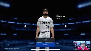 Как создать несколько игроков RTTS и удалить предыдущих в MLB The Show 23
