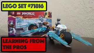 Learning From The Pros - Lego Set#71816 - Zane's Ice Motorcycle