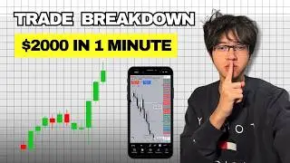 how i made $2000 in 1 minute day trading today lol