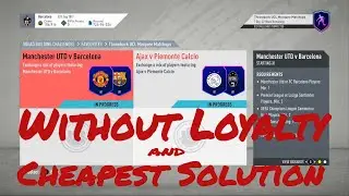 Throwback UCL Marquee Matchups sbc | Manchester utd vs Barcelona | Ajax vs Piemonte calcio | fifa 20