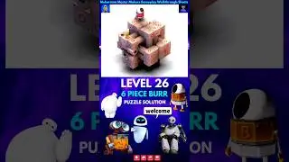 Mekorama Master Level 26 - 6 Piece Burr | Master Makers Level 26 | 3D #mekorama #funny #shorts