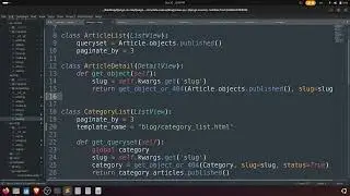 Article Active Link and Preview Option in Django | Django Project Tutorial