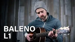 Acoustic Music Works - Chuck Baleno L1, Adirondack Spruce, Walnut, Sunburst (HD)